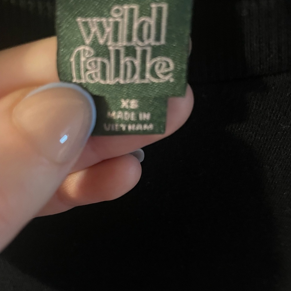 Black basic crew neck - Picture 2 of 2